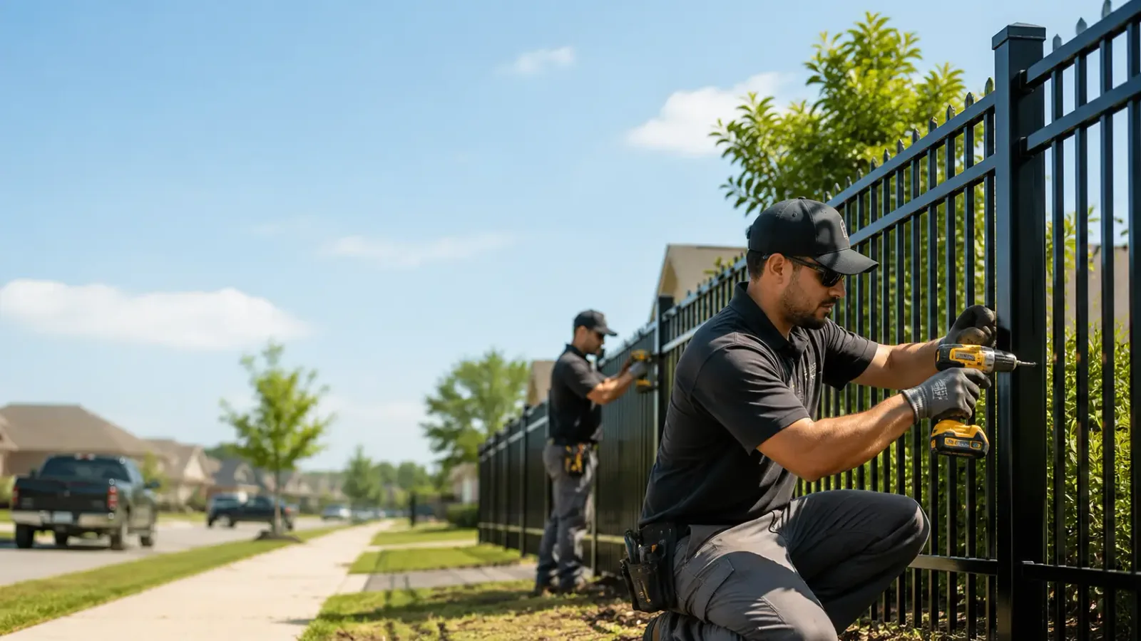 Metal Fence Installation in Climax, MI